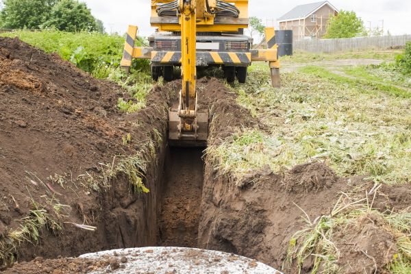 Drainage Trench Installation in Idaho Falls