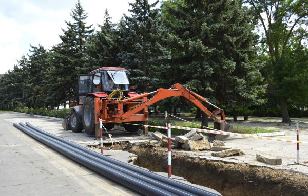 Sewer Line Excavation in Idaho Falls