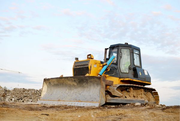 Bulldozer Land Excavation in Idaho Falls