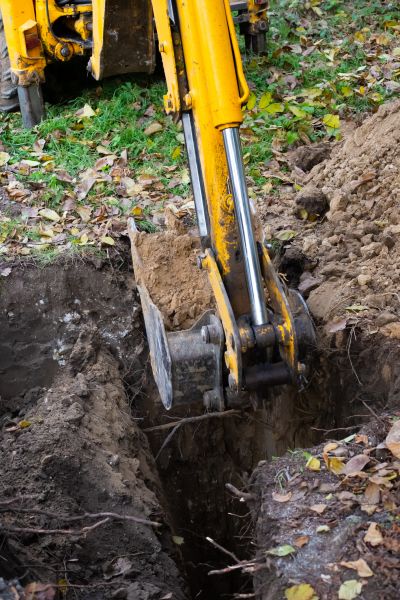Sewer Tank Excavation in Idaho Falls