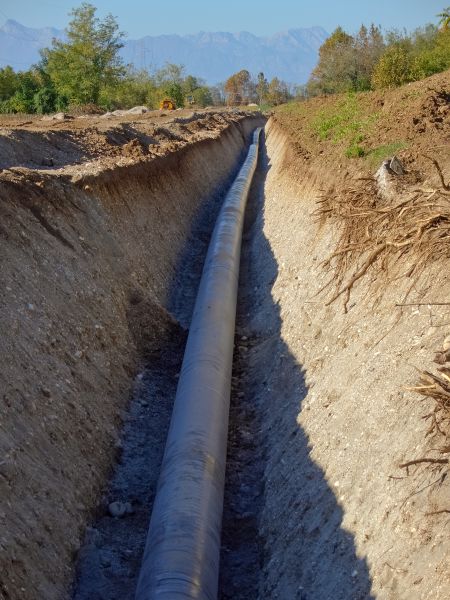 Gas Pipe Trenching in Idaho Falls
