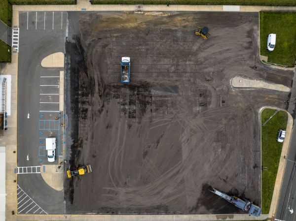 Parking Lot Excavation in Idaho Falls