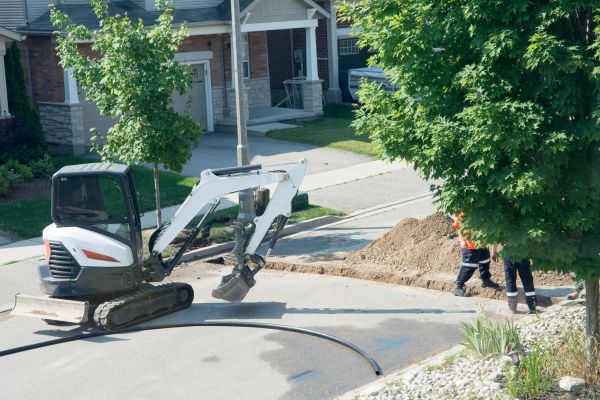 Electrical Line Trenching in Idaho Falls