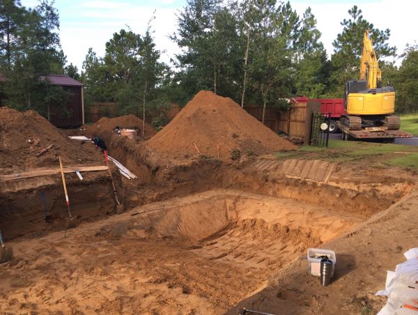 Pool Site Excavation in Idaho Falls
